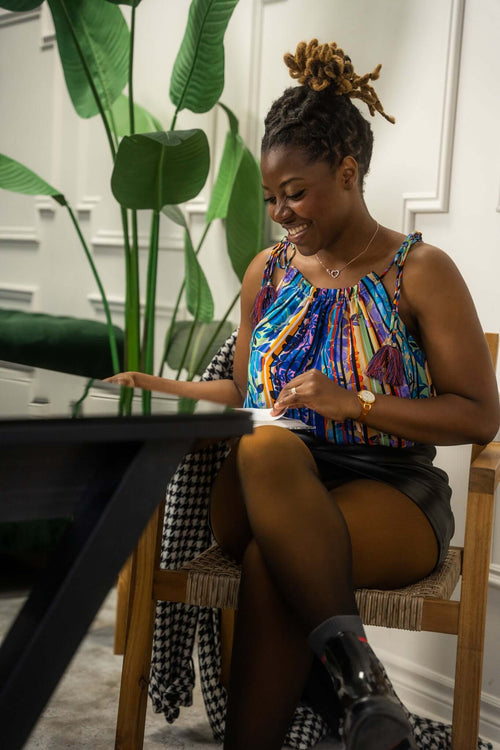 Black/Coffee Winter fleece tight - Premium leggings from Ebenelegs - Shop now at ebenelegs