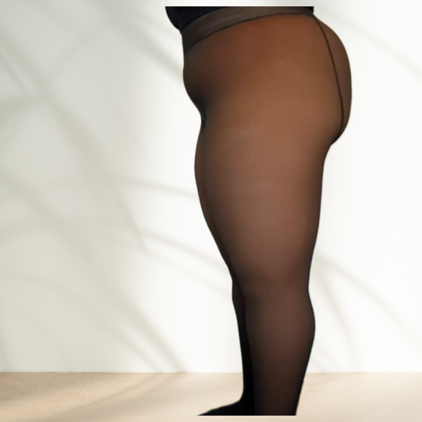 Black/Coffee Winter fleece lined tight