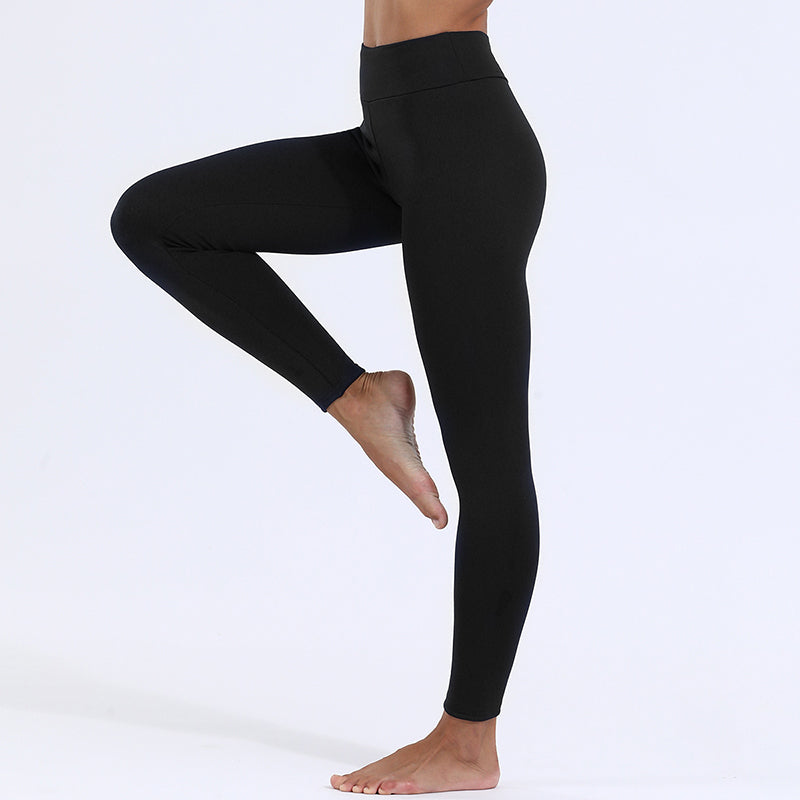 Winter Leggings Warm Thick High - Premium leggings from Ebenelegs 