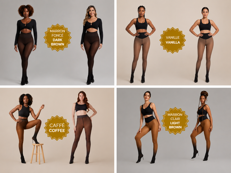 fleece lined winter tights