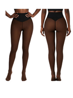 collants d'hiver doublés polaire