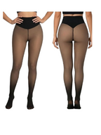 collants d'hiver doublés polaire