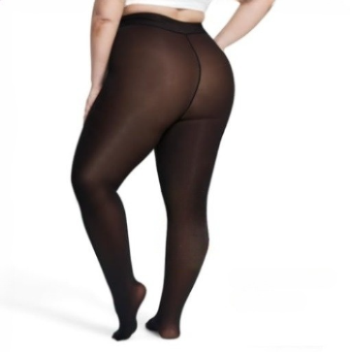 Dark Coffee Fleece lined tight-one seam