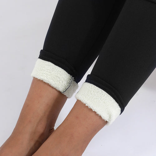 Winter Leggings Warm Thick High - Premium leggings from Ebenelegs - Just $39.99! Shop now at ebenelegs