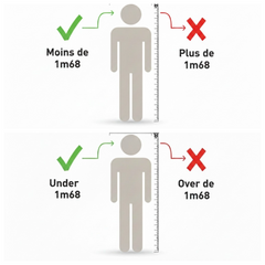 collants d'hiver doublés en polaire - Café foncé