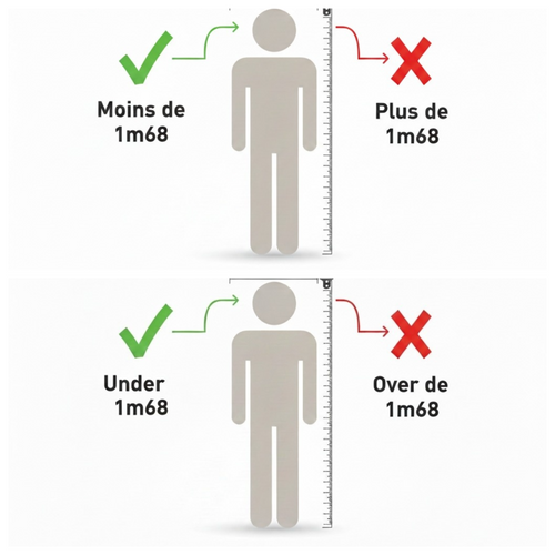 collants d'hiver doublés en polaire - Café foncé